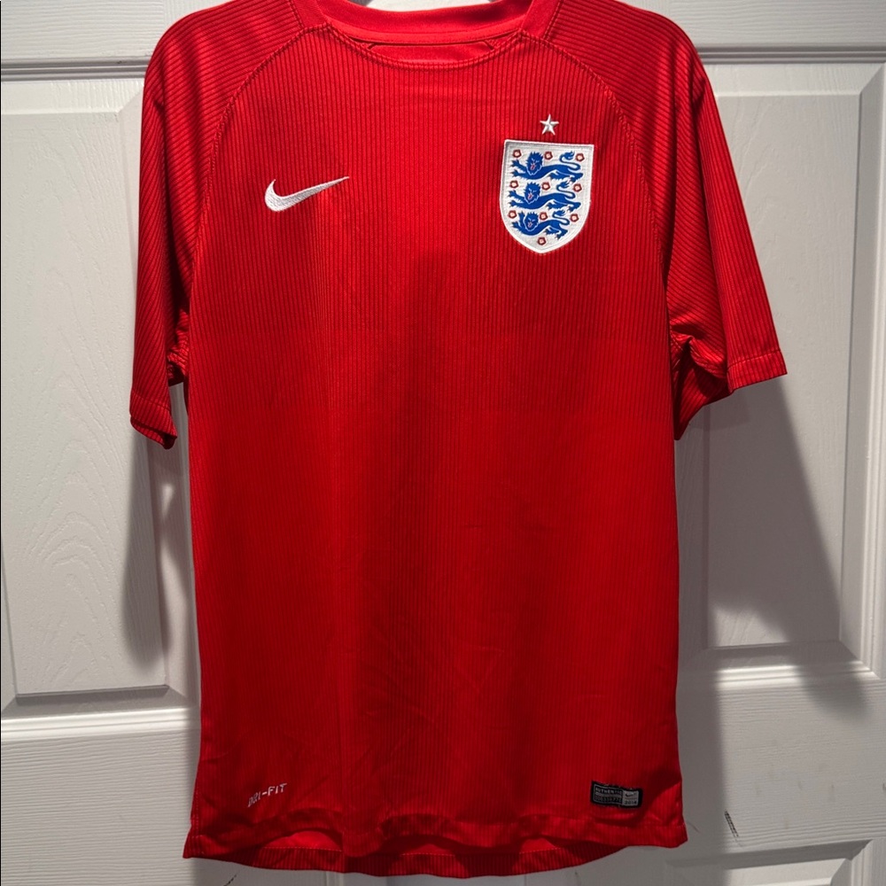 Nike Red England Football Shirt